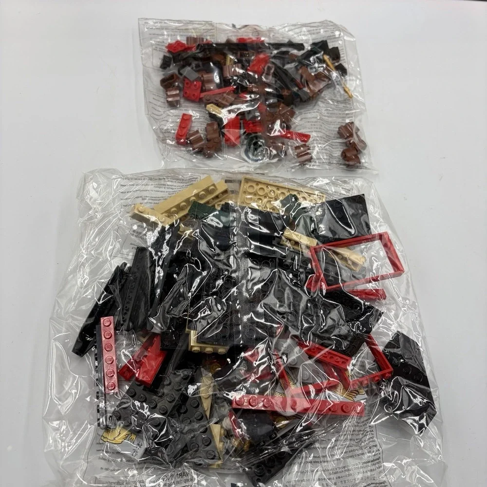 Lego Ninjago 2507 Fire Temple - Incomplete Read! Partial‎